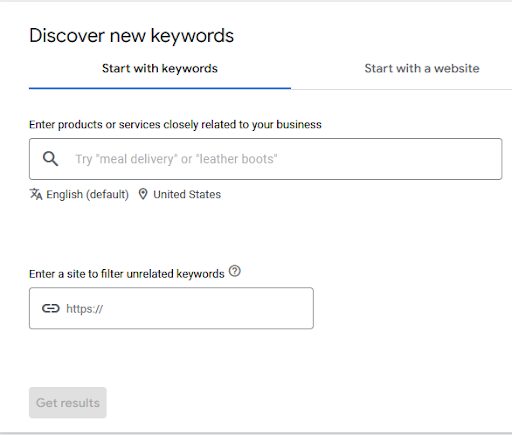 Discover New Keywords