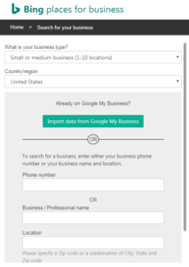 Create/Claim And Verify Your Bing Places Business Listing - Step By ...